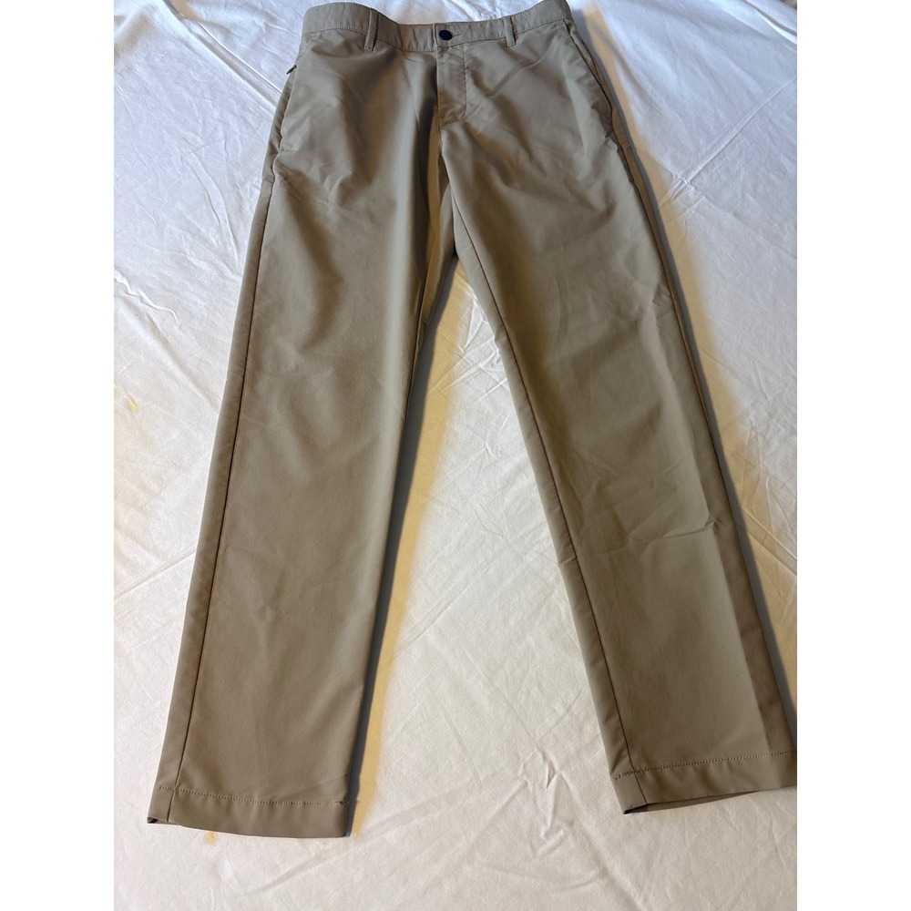 Banana Republic Core Temp Pants Mens 32x32 Khaki  Straight Chino Golf